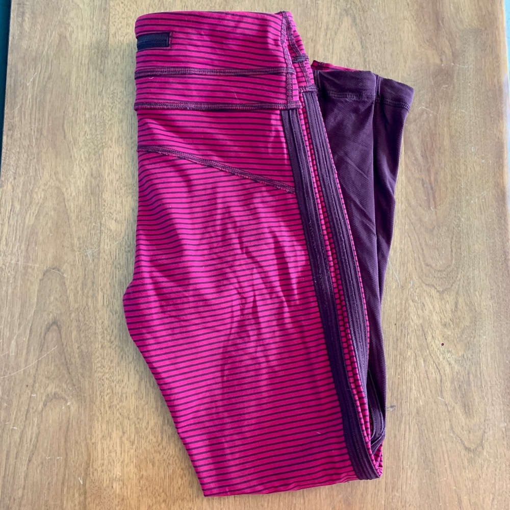 Lululemon run crops